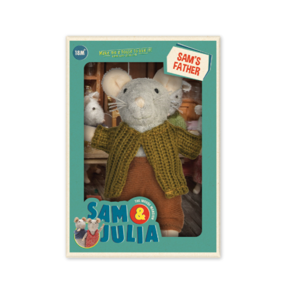 SAM&JULIA minkšta pelė – Sam'o tėtis