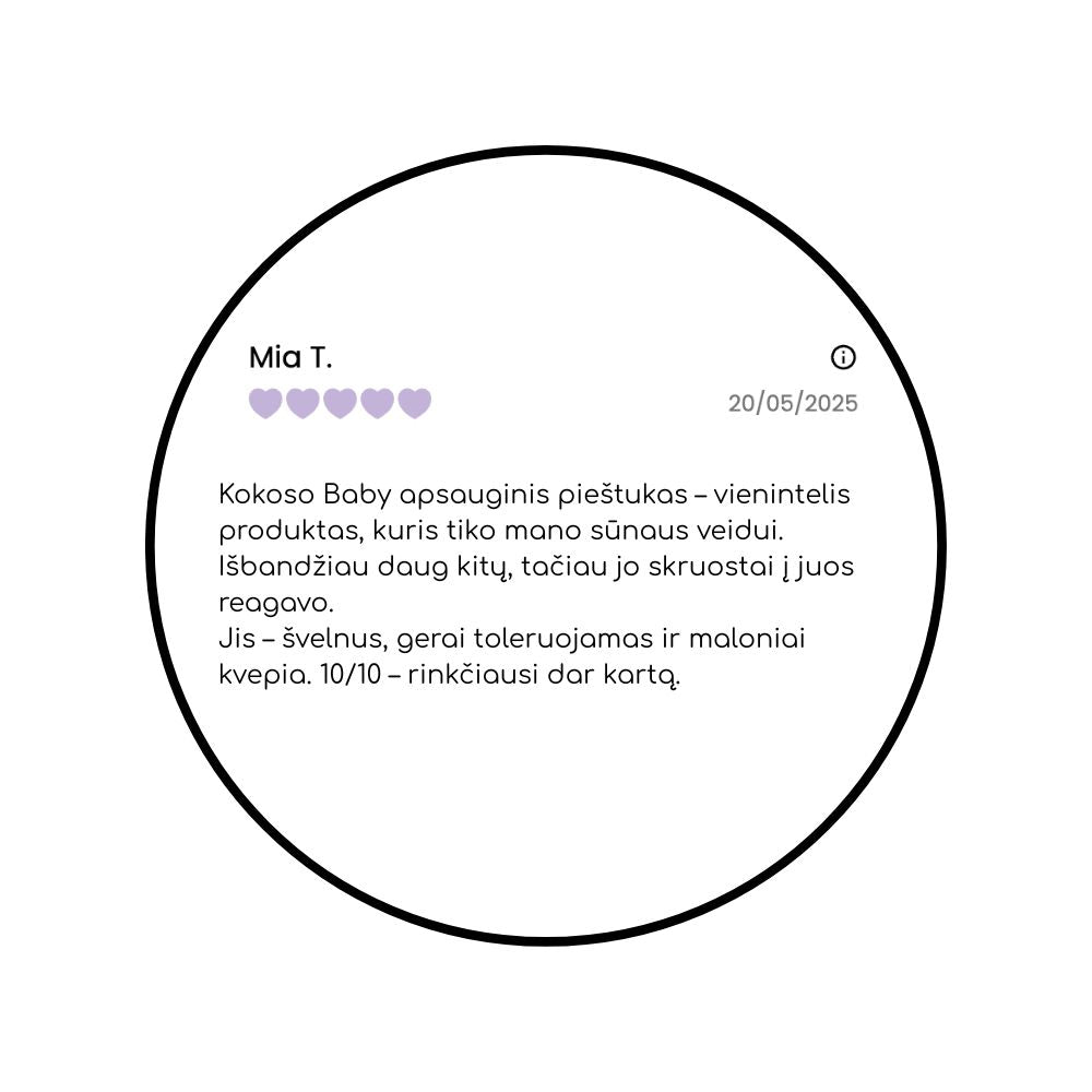 KOKOSO BABY MEGA kosmetikos rinkinys vaikams su kokosų aliejumi