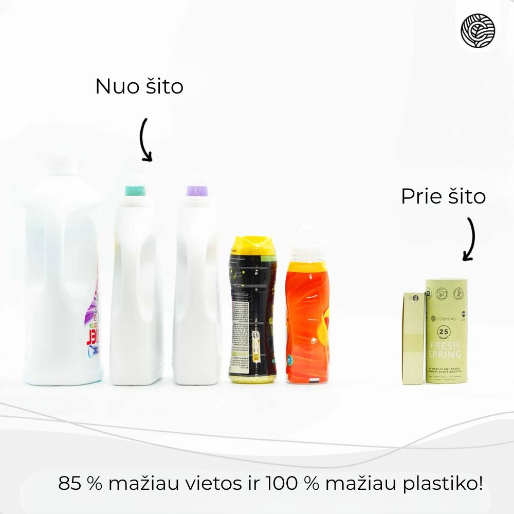 COSMEAU skalbimo ir skalbyklės priežiūros rinkinys