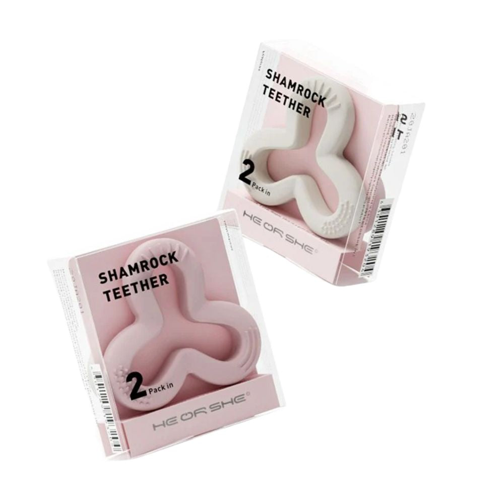 HEORSHE Silikoninis kramtukas Shamrock, 2 vnt.