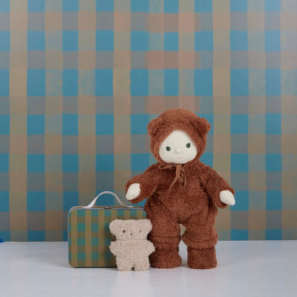 OLLI ELLA DINKUM LĖLĖS DRABUŽIŲ RINKINYS, TEDDY