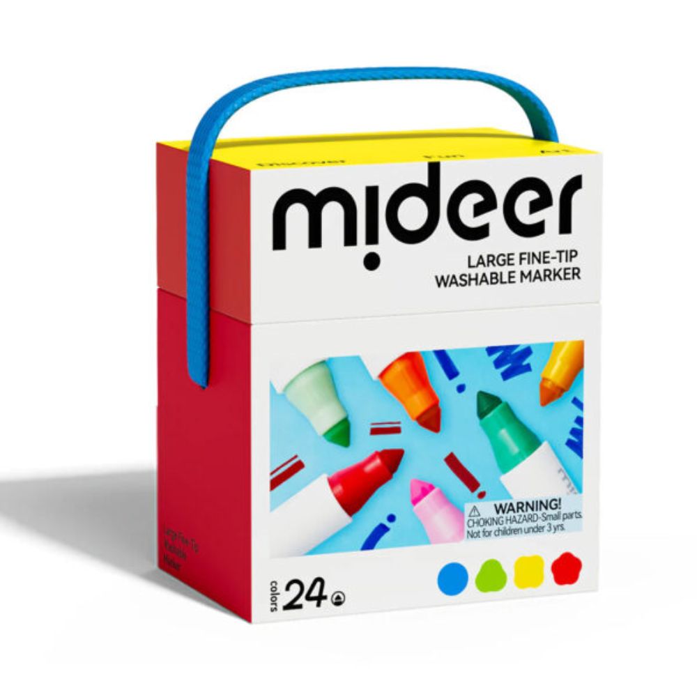MIDEER nuplaunami markeriai flomasteriai