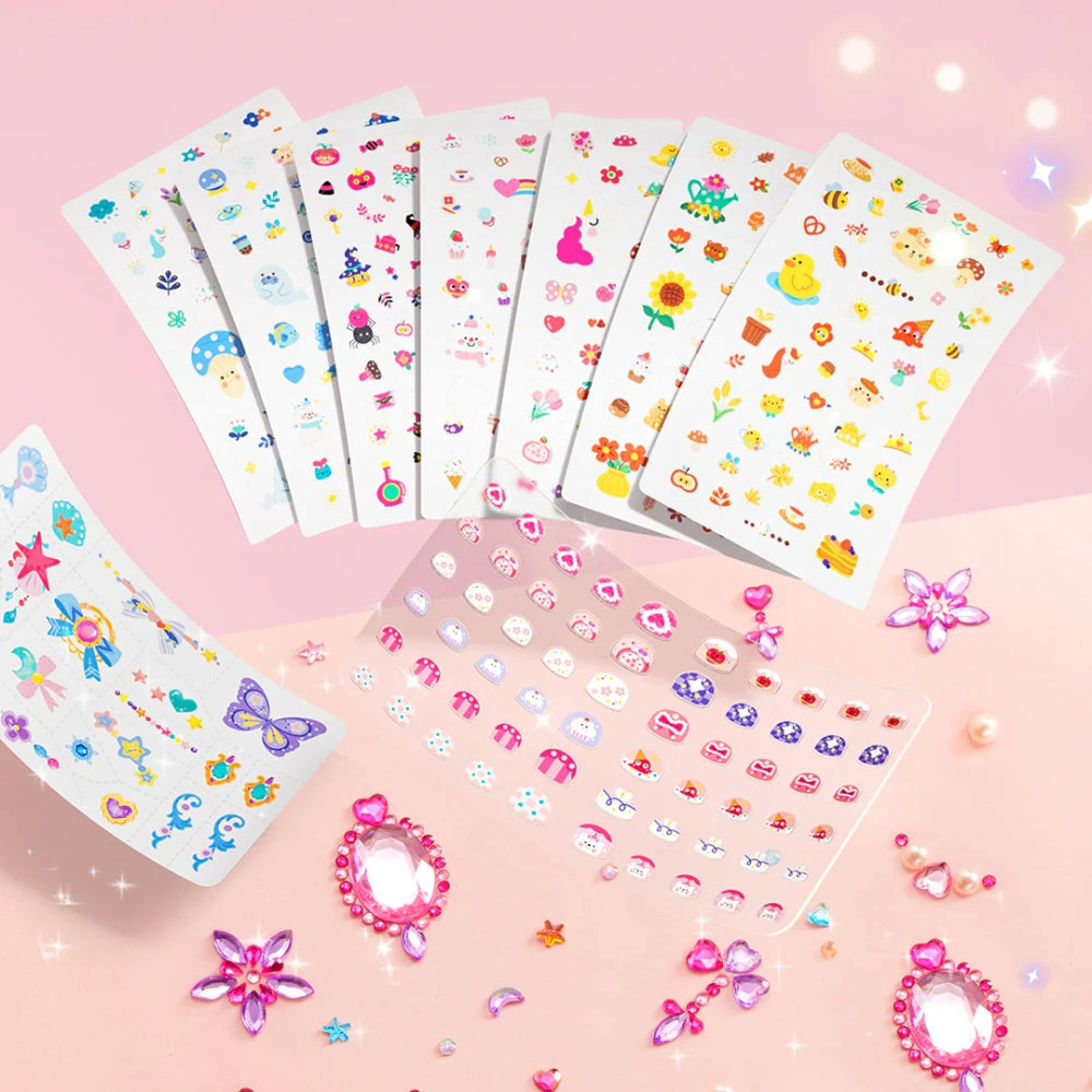 MIDEER  Princesės lipdukų rinkinys